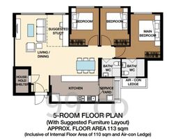 Blk 222B Bartley Beacon (Toa Payoh), HDB 5 Rooms #615844841
